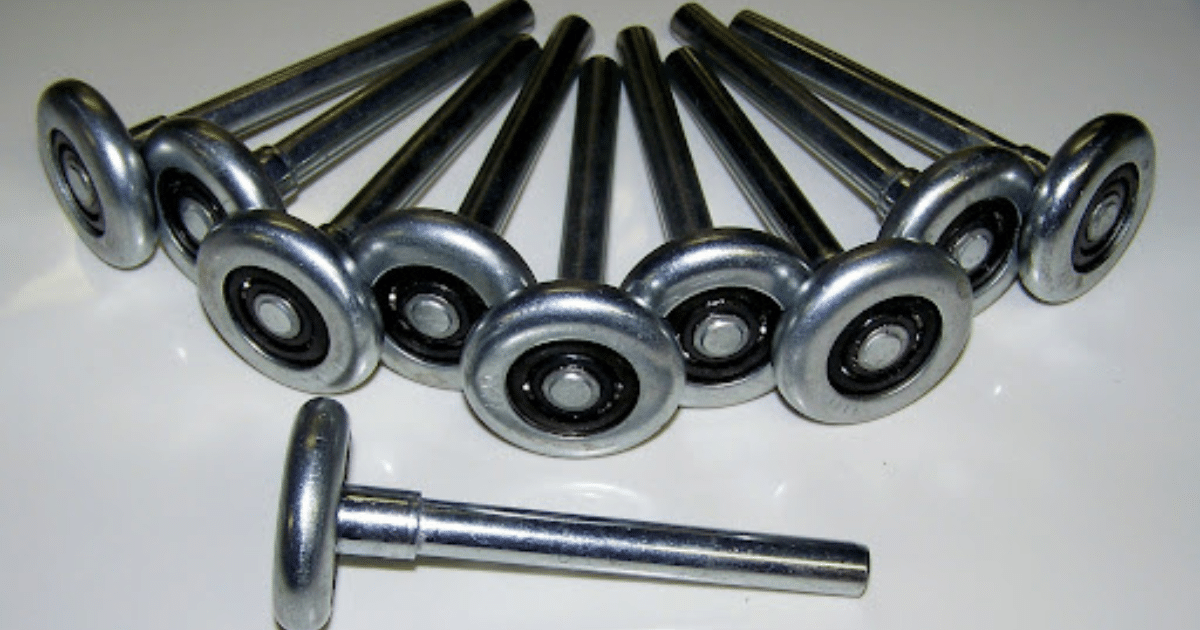 replacing garage door rollers